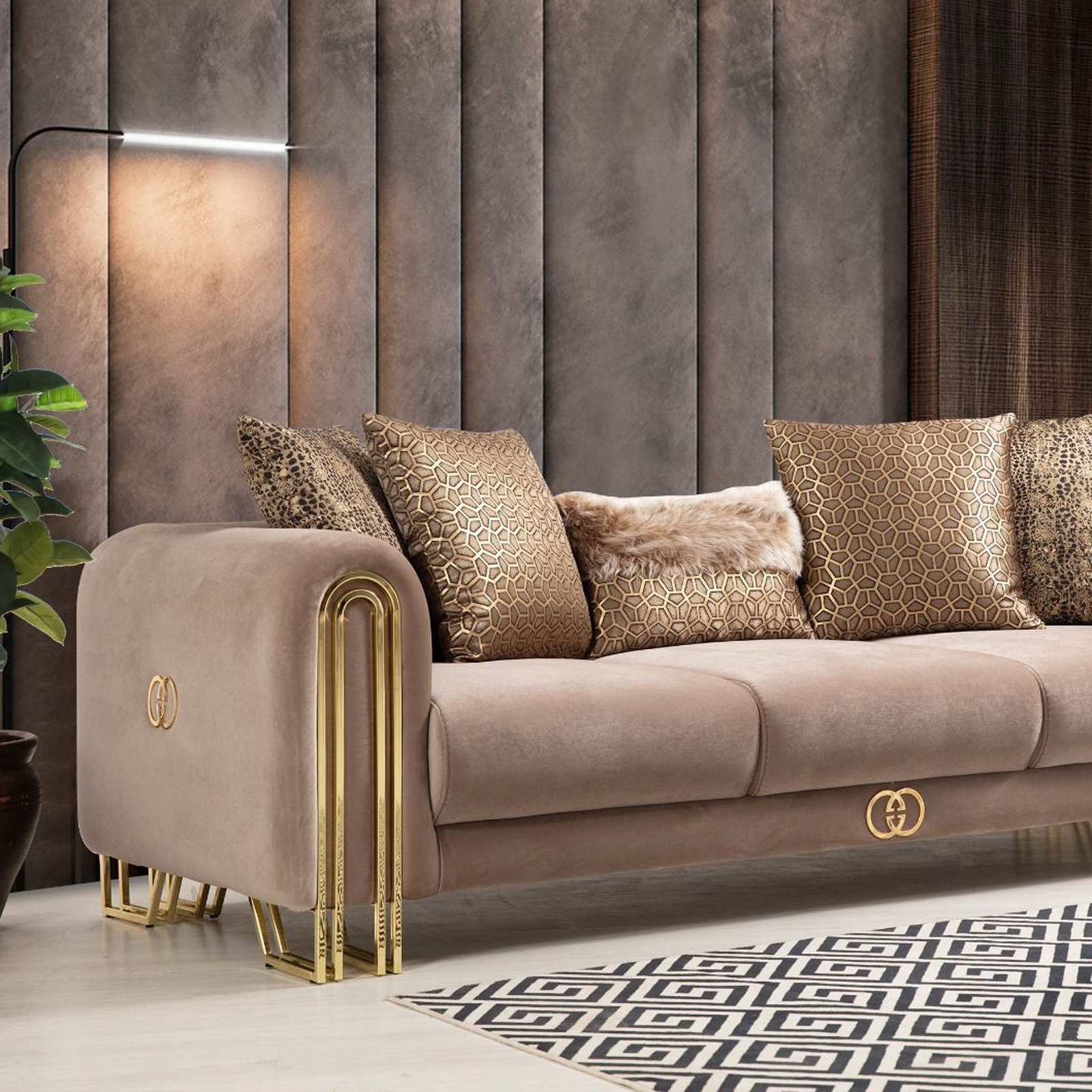 SET SOFA CHANEL - Interio Lux