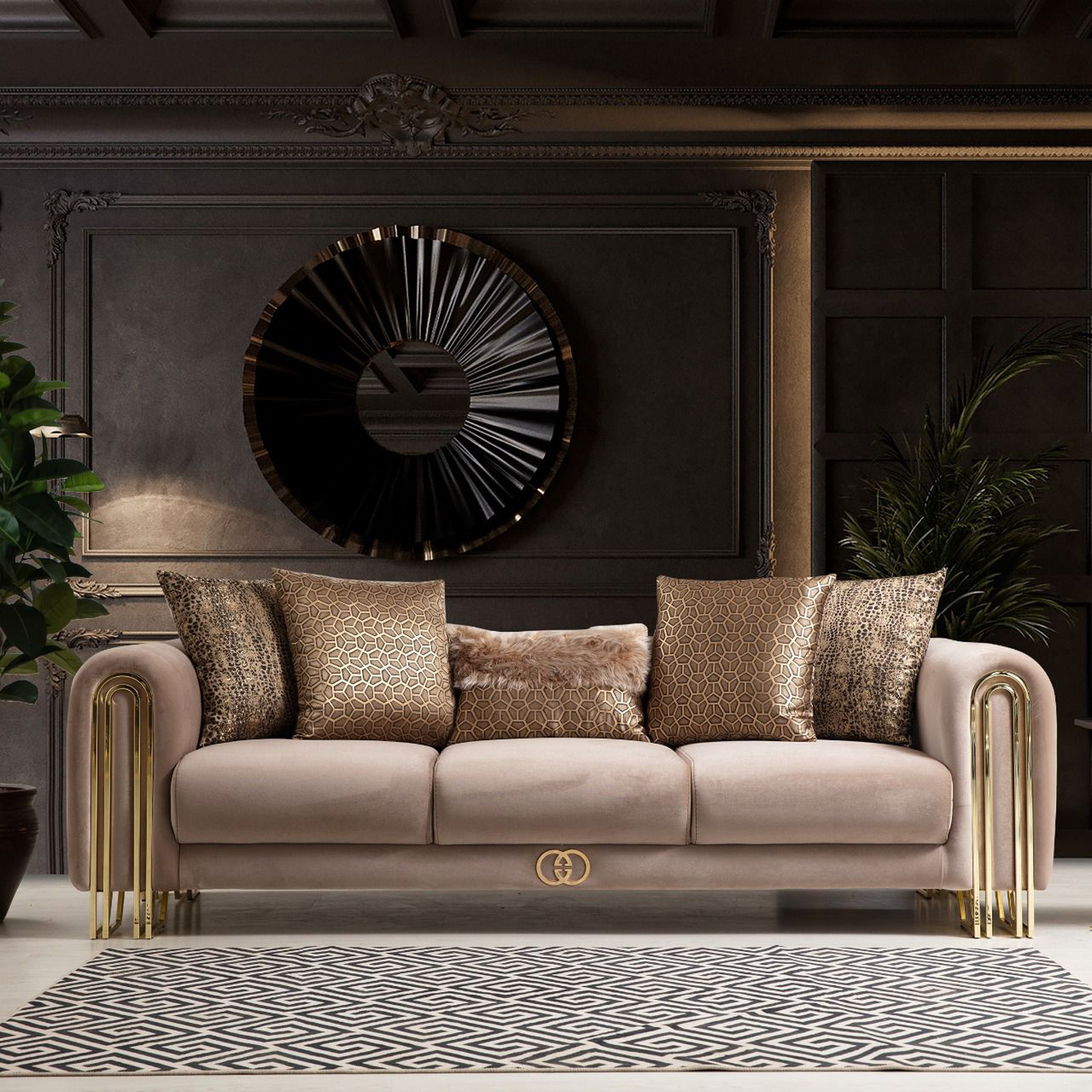 SET SOFA CHANEL - Interio Lux